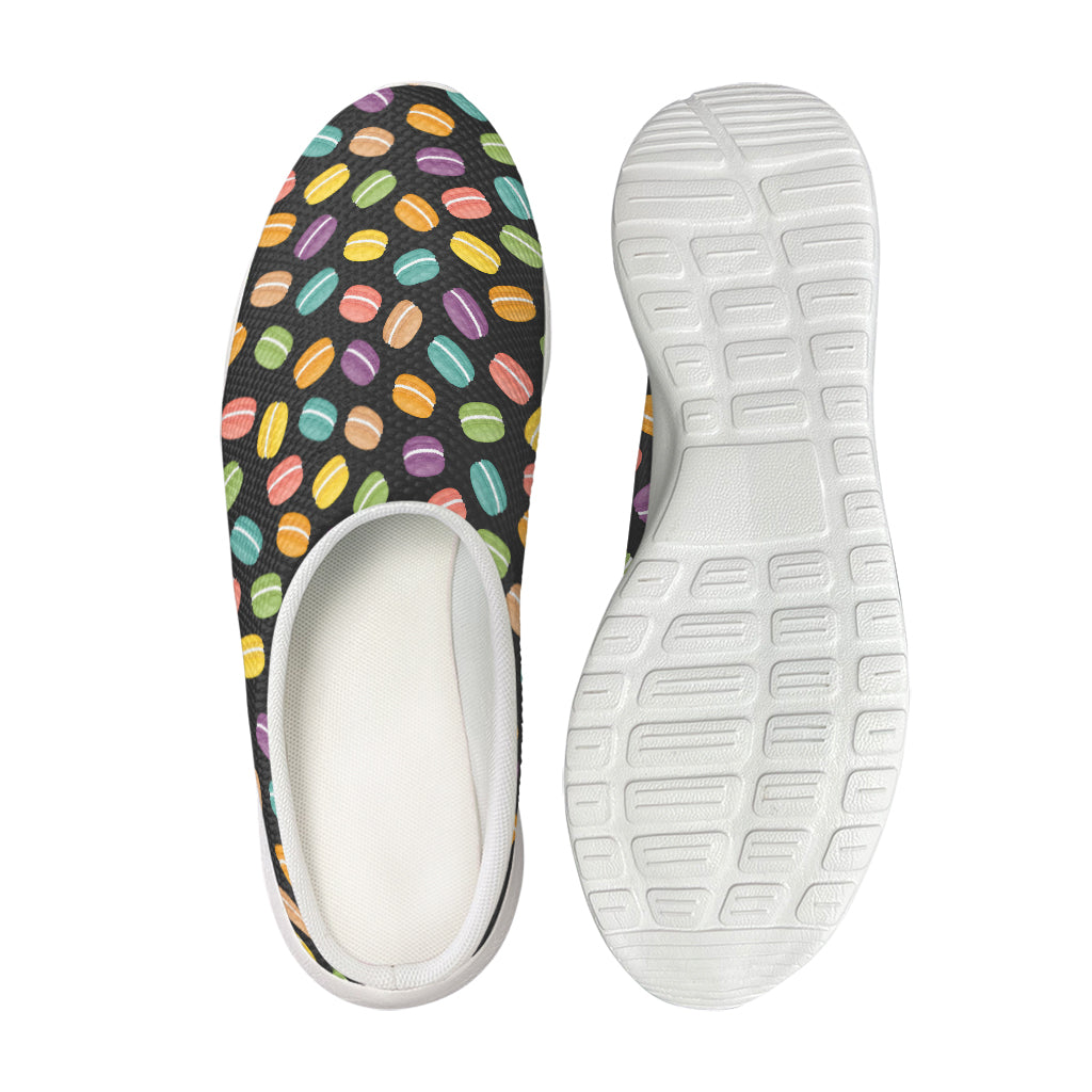 Colorful Macaron Pattern Print Mesh Casual Shoes