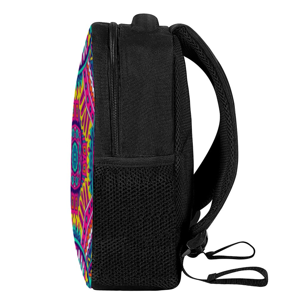 Colorful Mandala Bohemian Pattern Print Casual Backpack