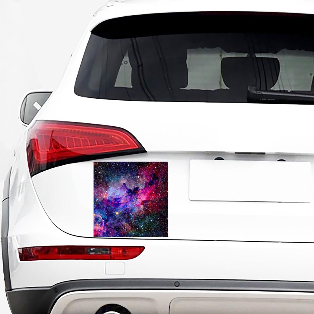 Colorful Nebula Galaxy Space Print Car Sticker