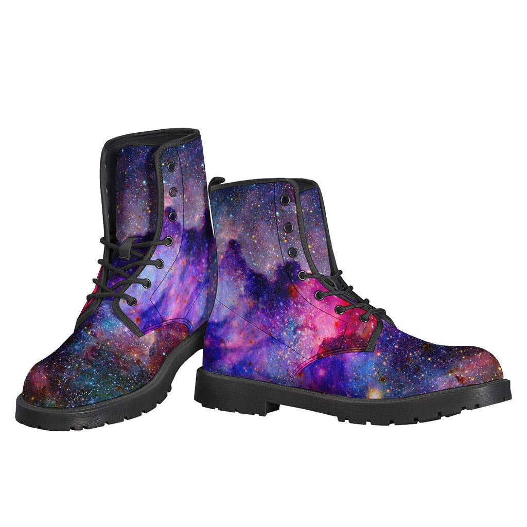 Colorful Nebula Galaxy Space Print Backpack