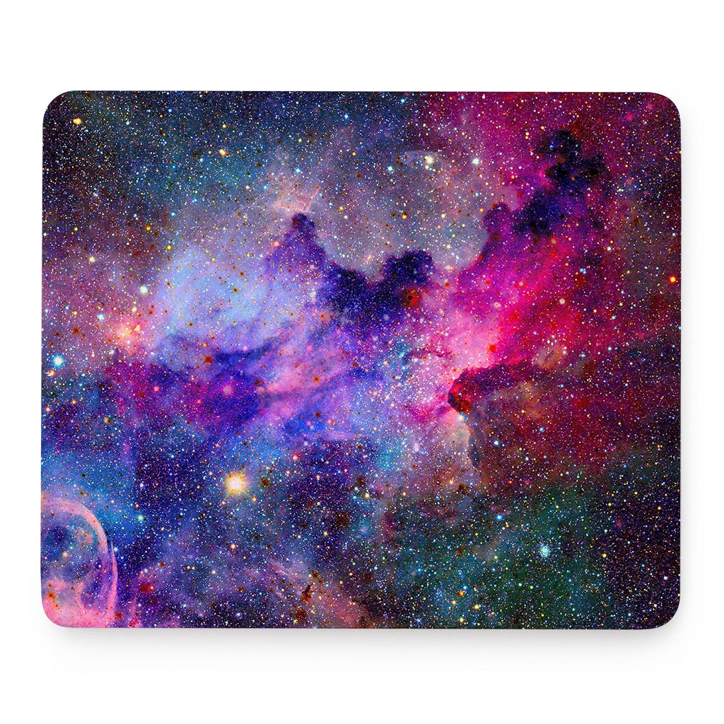 Colorful Nebula Galaxy Space Print Mouse Pad
