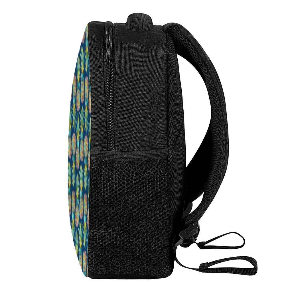 Colorful Pineapple Pattern Print Casual Backpack