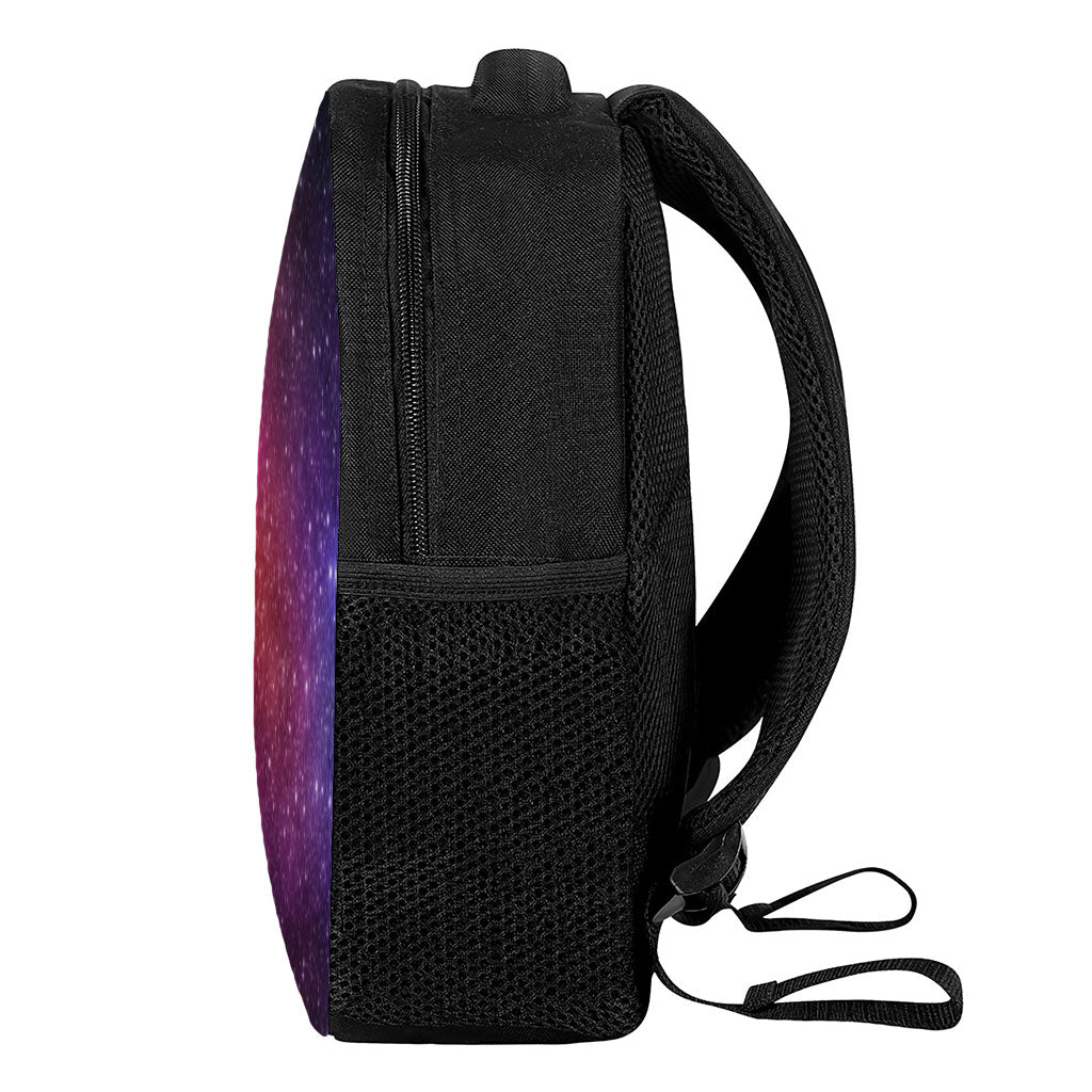 Colorful Stardust Galaxy Space Print Casual Backpack