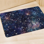 Constellation Galaxy Space Print Polyester Doormat