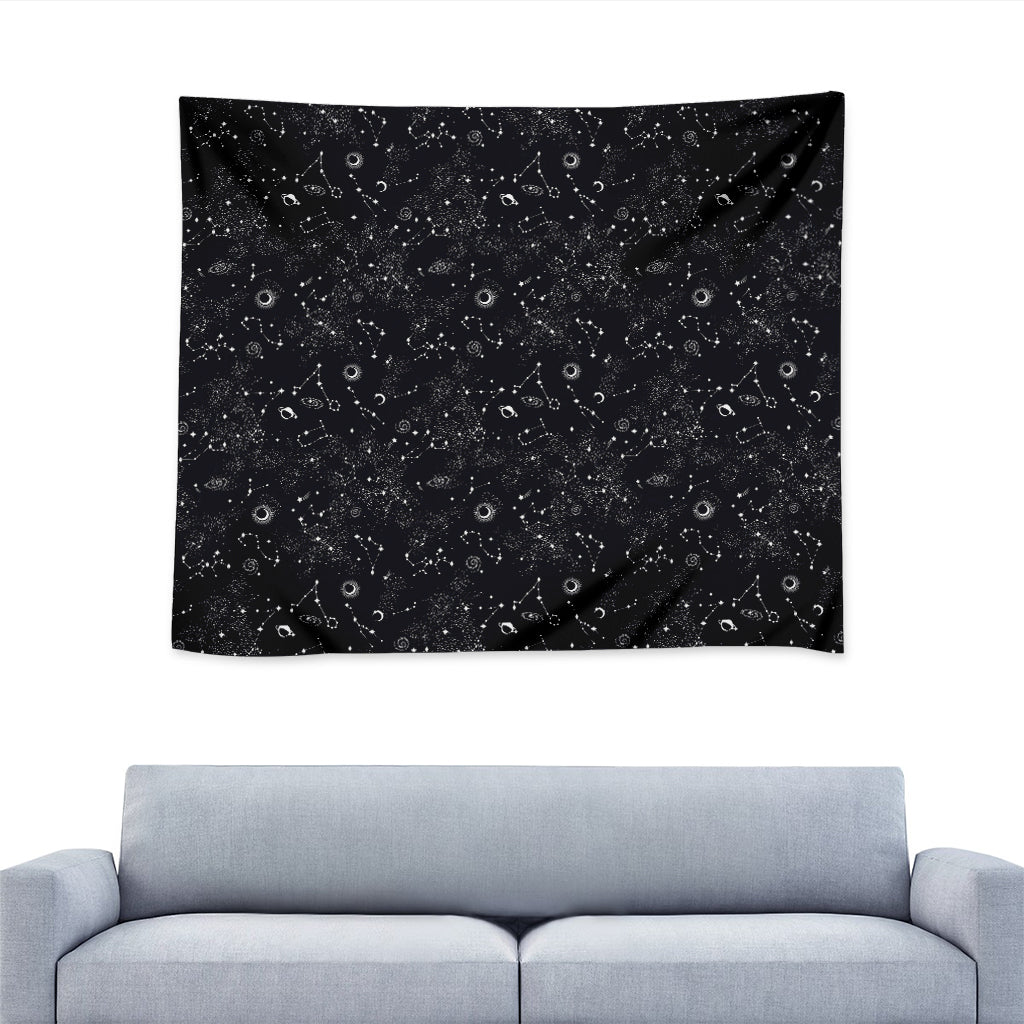 Constellation Space Pattern Print Tapestry