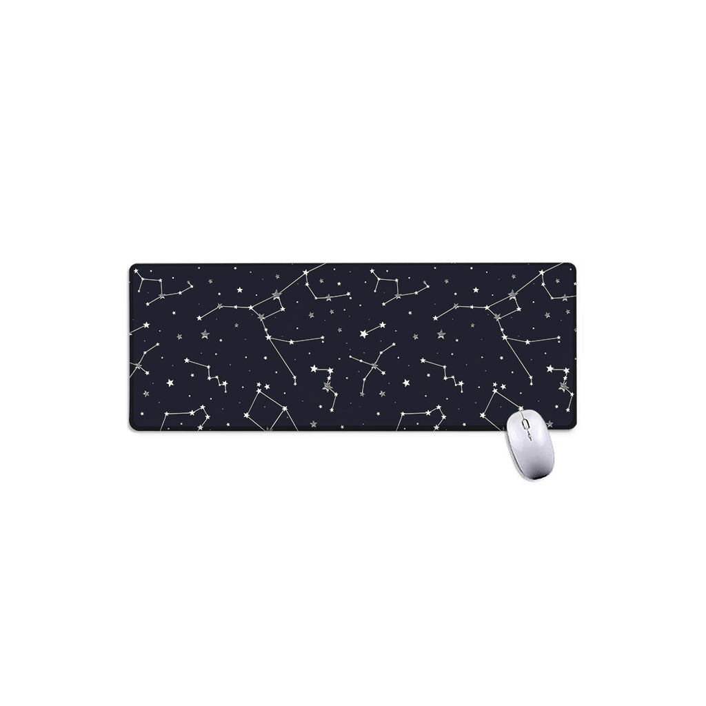Constellation Stars Pattern Print Extended Mouse Pad
