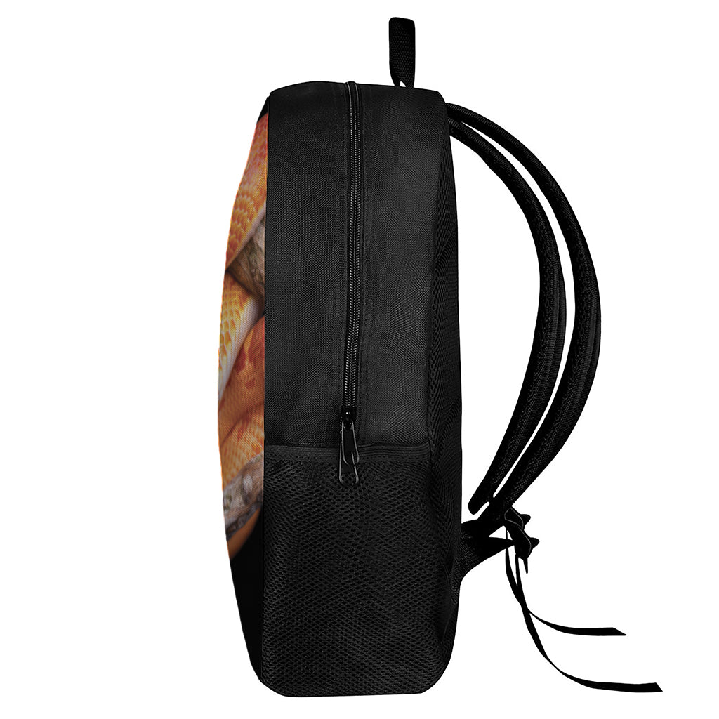 Corn Snake Print 17 Inch Backpack