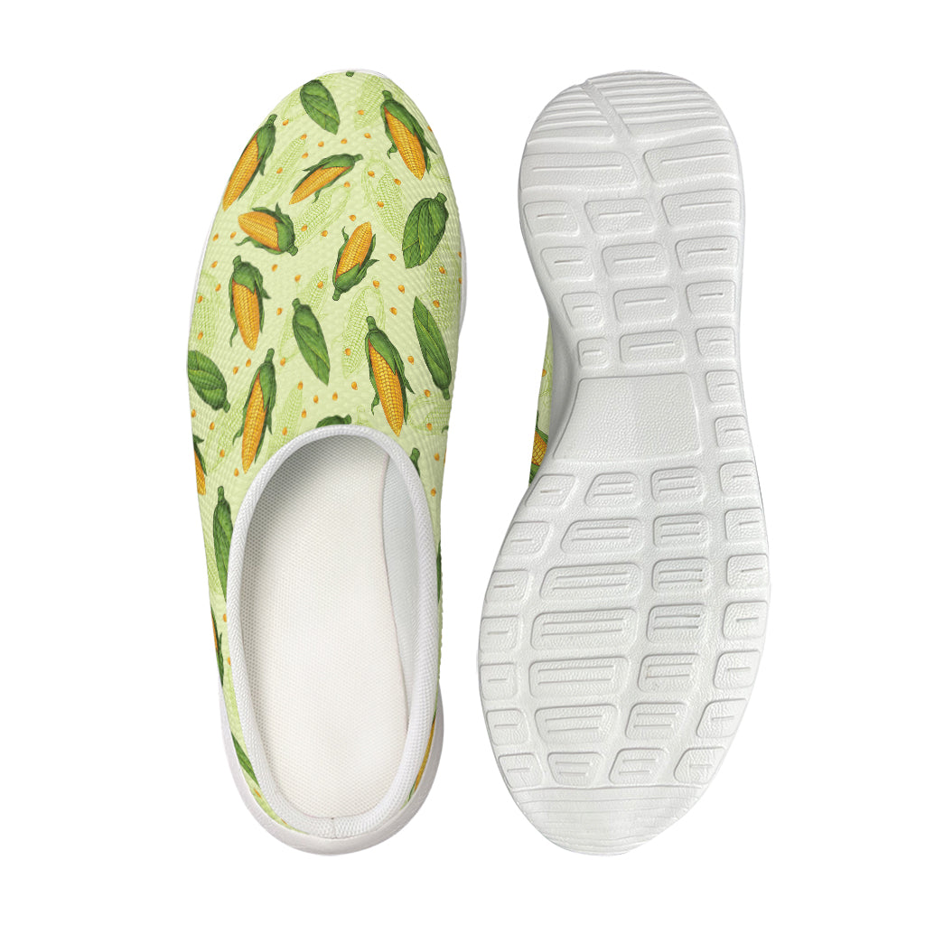 Corncob Pattern Print Mesh Casual Shoes