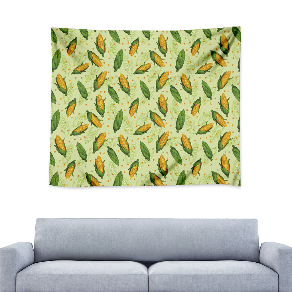 Corncob Pattern Print Tapestry