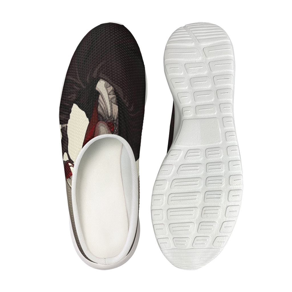 Count Dracula Print Mesh Casual Shoes