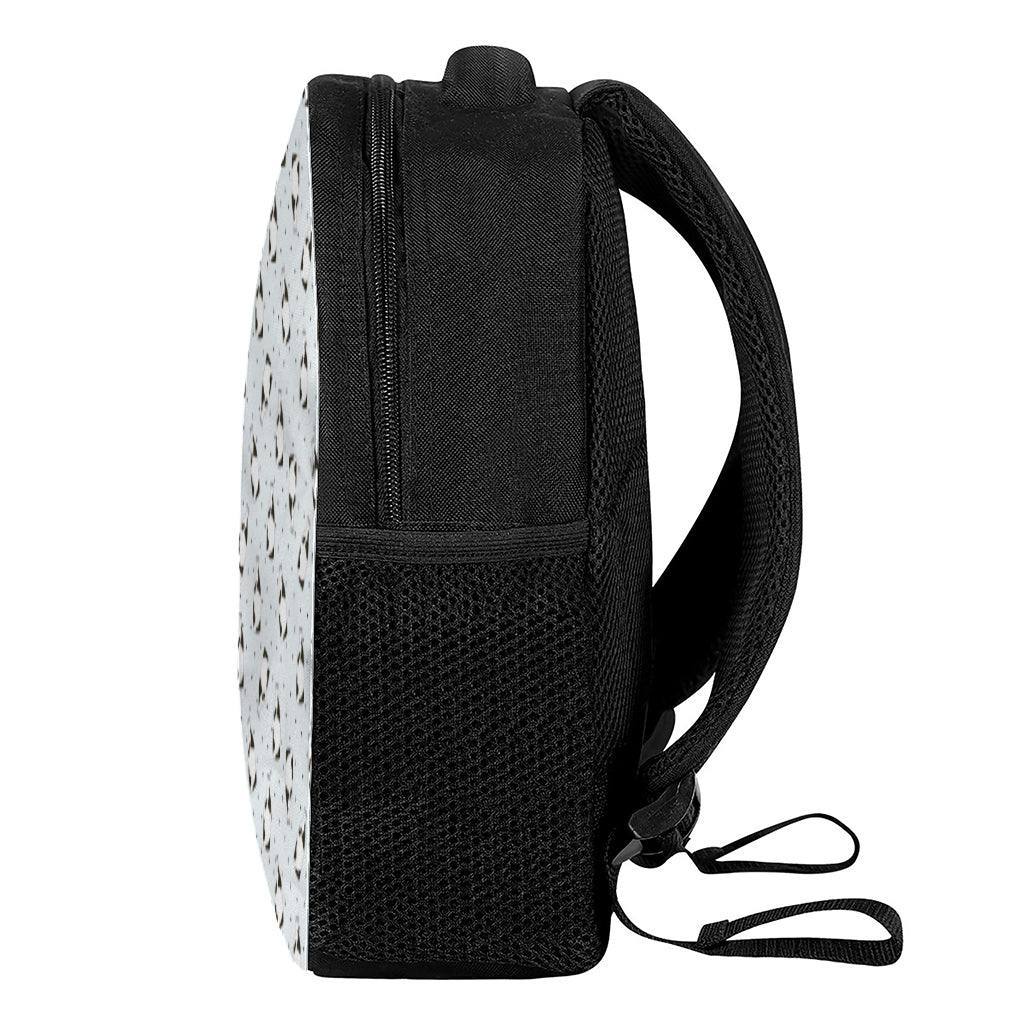 Cow Milk Bottle Pattern Print Casual Backpack