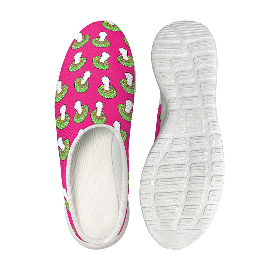 Crazy Mushroom Pattern Print Mesh Casual Shoes