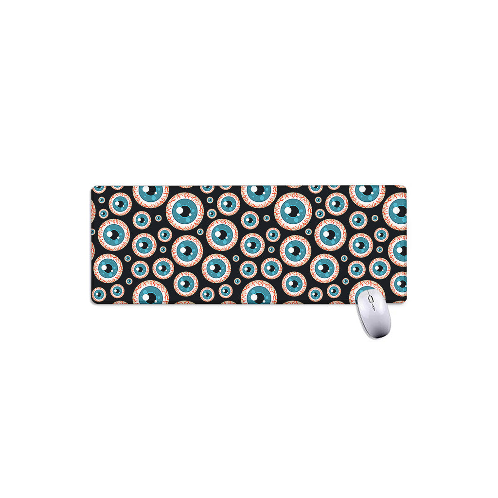 Creepy Eyeball Pattern Print Extended Mouse Pad