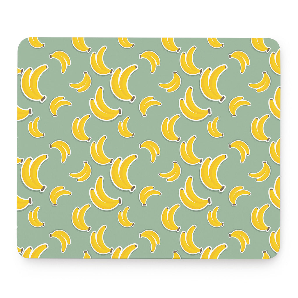 Cute Banana Pattern Print Mouse Pad