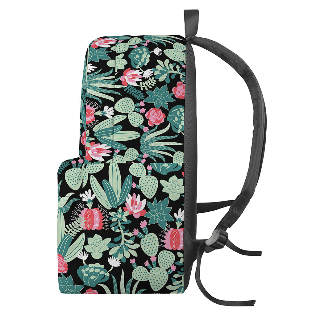 Cute Cactus And Succulent Print Backpack