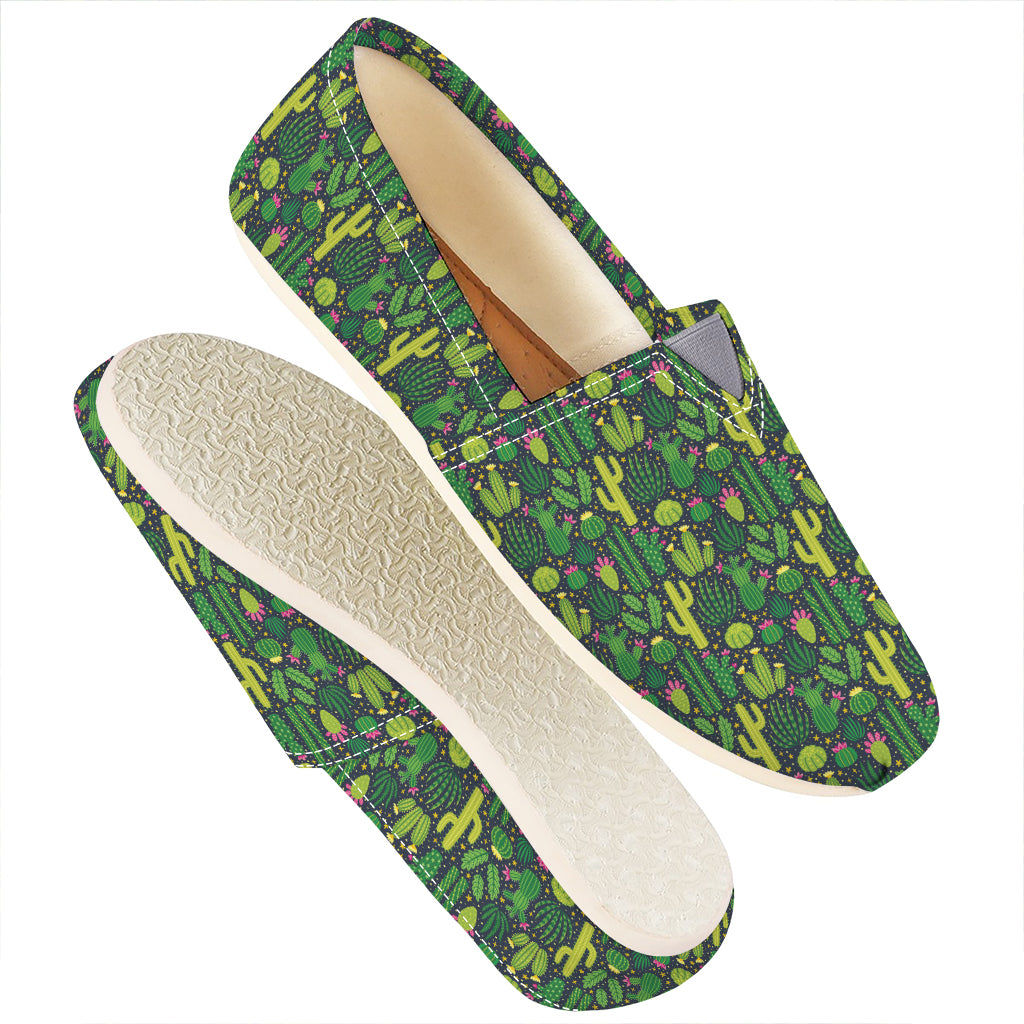 Cute Cactus Plant Pattern Print Casual Shoes