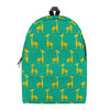 Cute Cartoon Giraffe Pattern Print Backpack