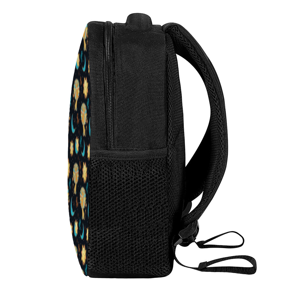 Cute Cartoon Leo Pattern Print Casual Backpack