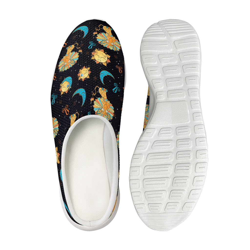 Cute Cartoon Leo Pattern Print Mesh Casual Shoes