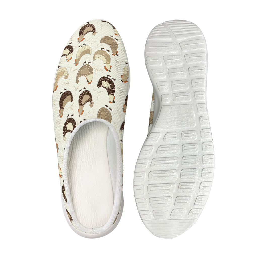 Cute Chicken Pattern Print Mesh Casual Shoes
