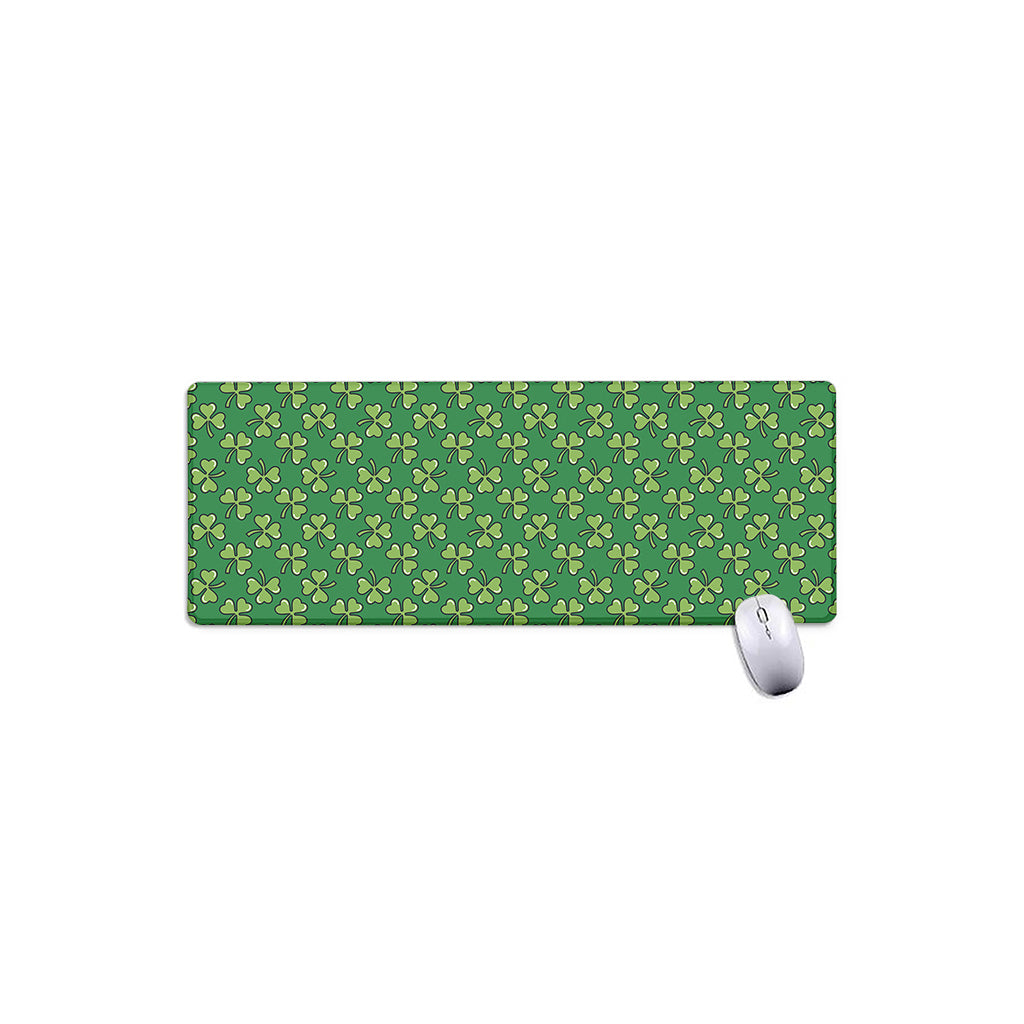 Cute Clover St. Patrick's Day Print Extended Mouse Pad
