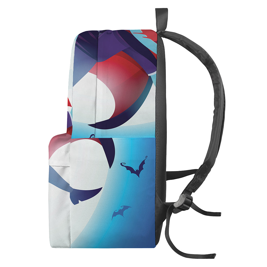 Cute Dracula Print Backpack