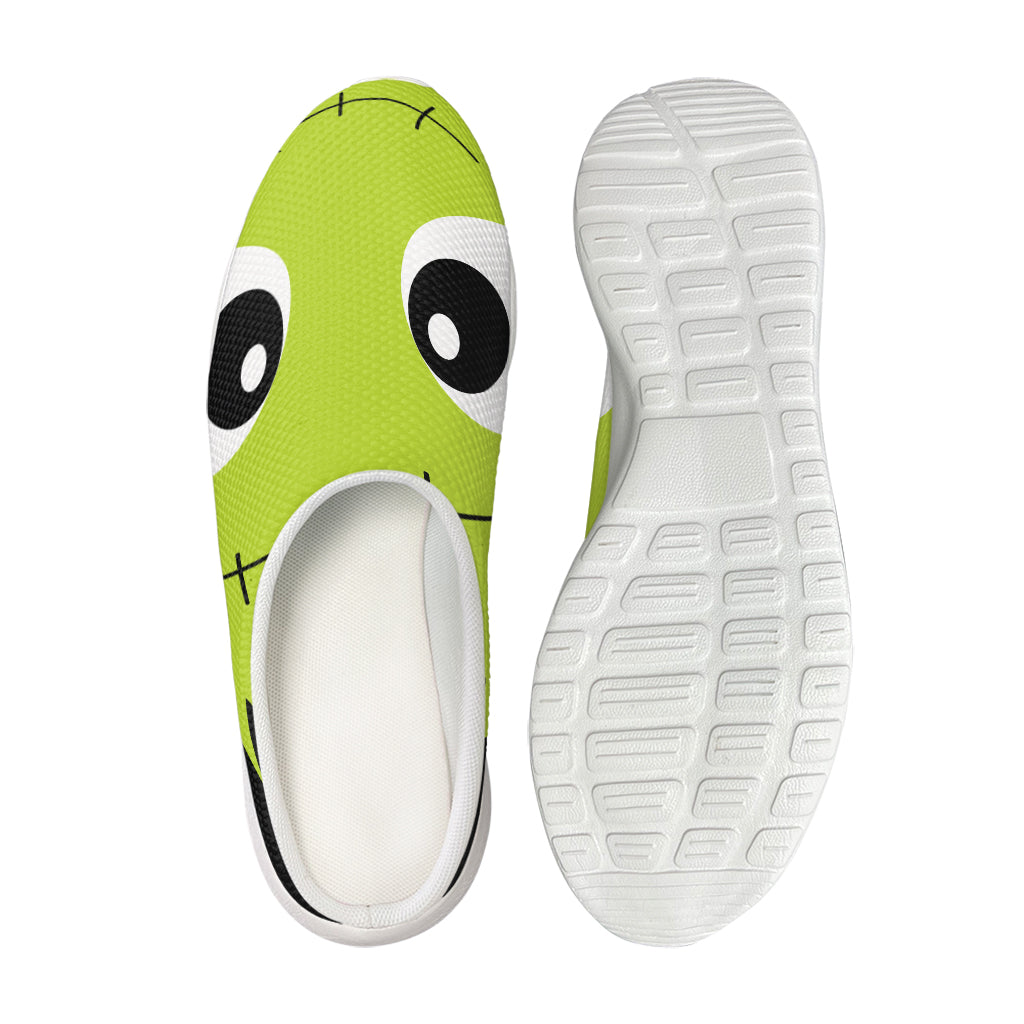 Cute Frankenstein Face Print Mesh Casual Shoes