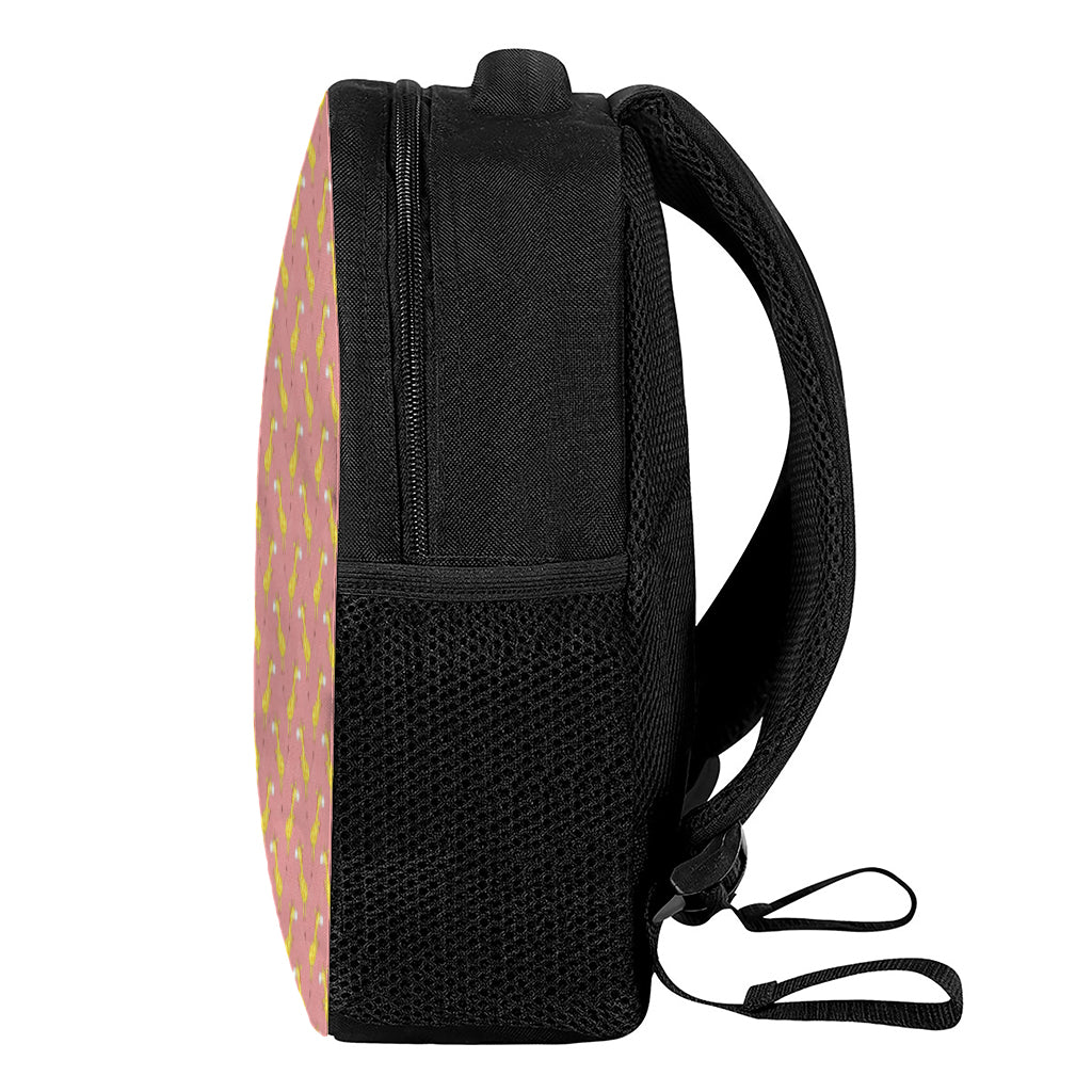 Cute Giraffe Pattern Print Casual Backpack