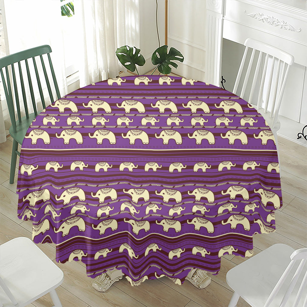 Indian Tribal Elephant Print Hooded Blanket