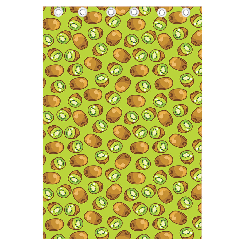 Cute Kiwi Pattern Print Curtain