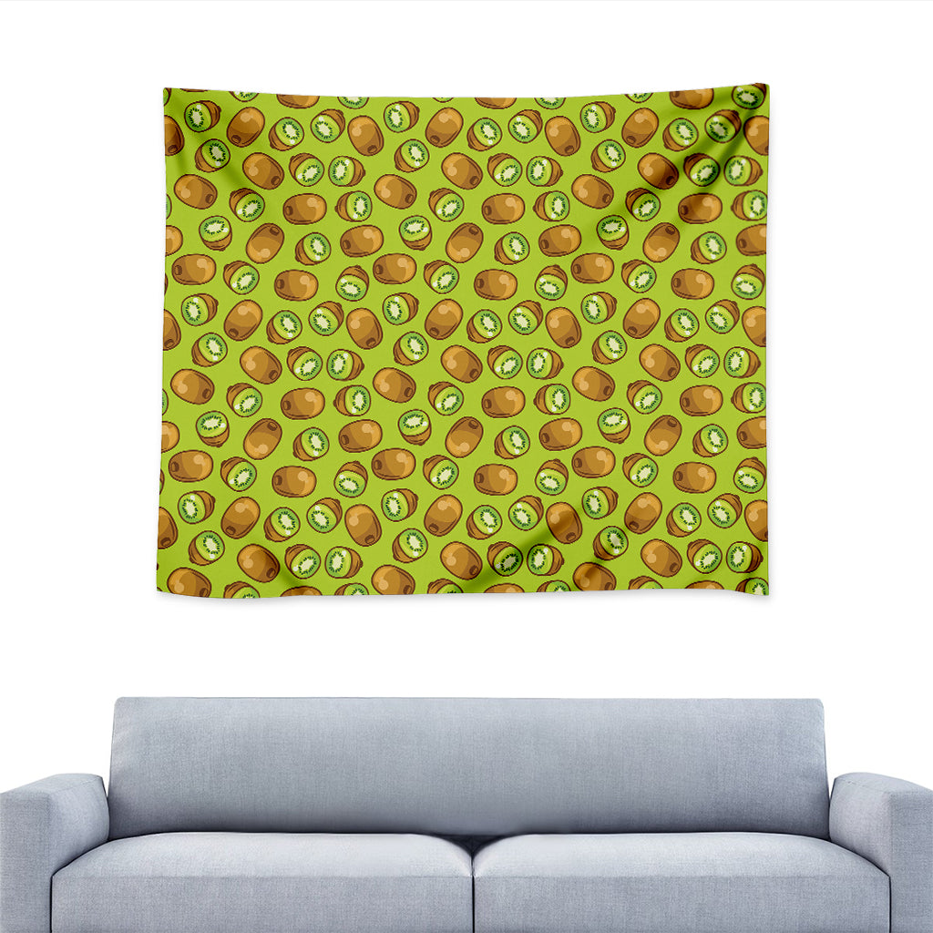 Cute Kiwi Pattern Print Tapestry