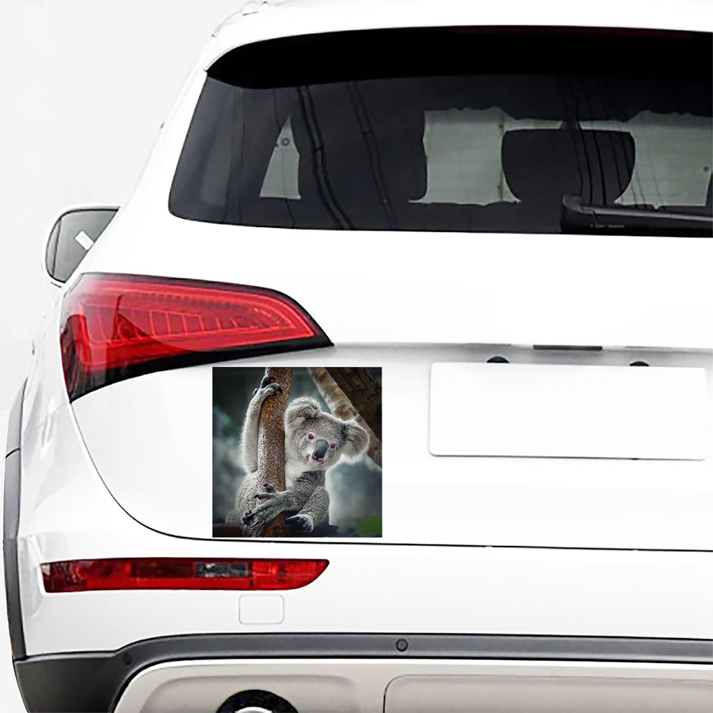 Cute Koala Print Car Sticker
