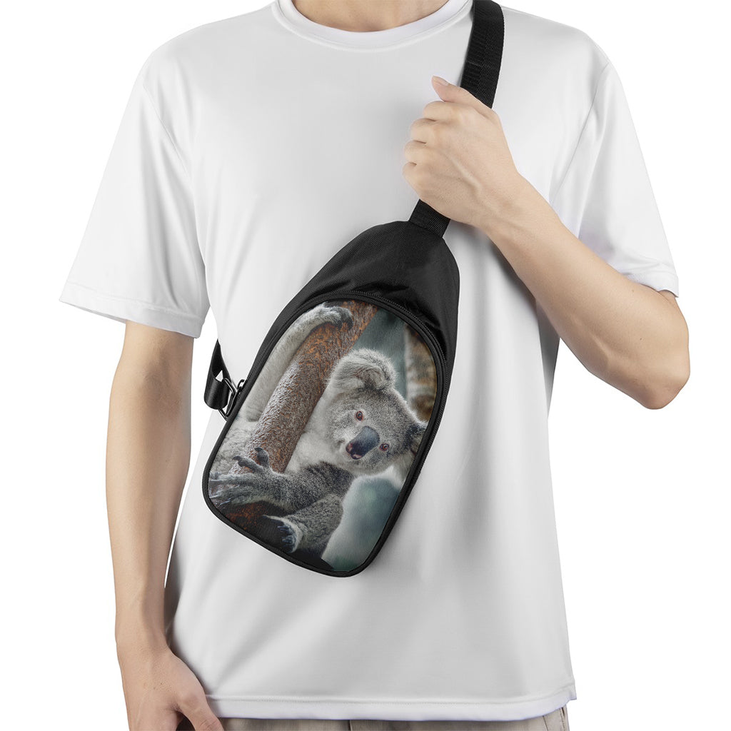 Cute Koala Print Chest Bag