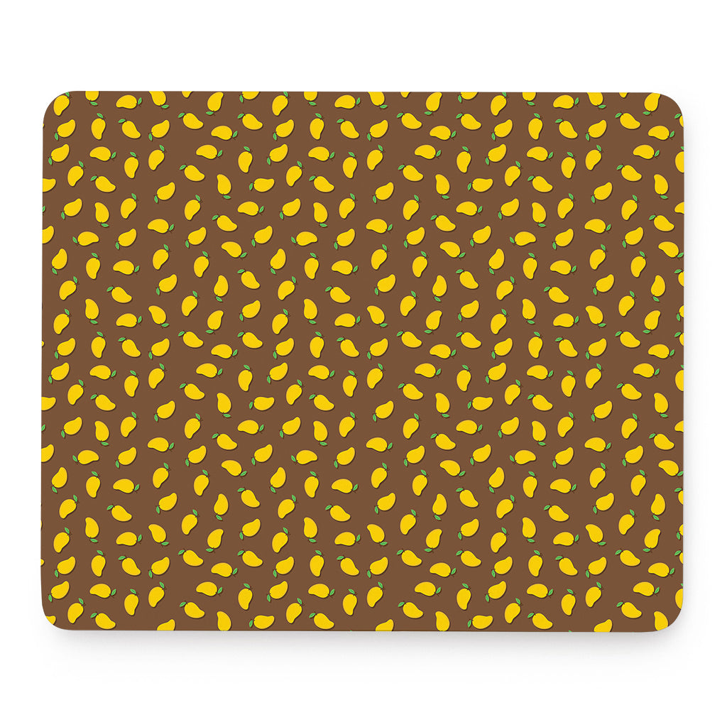 Cute Mango Pattern Print Mouse Pad