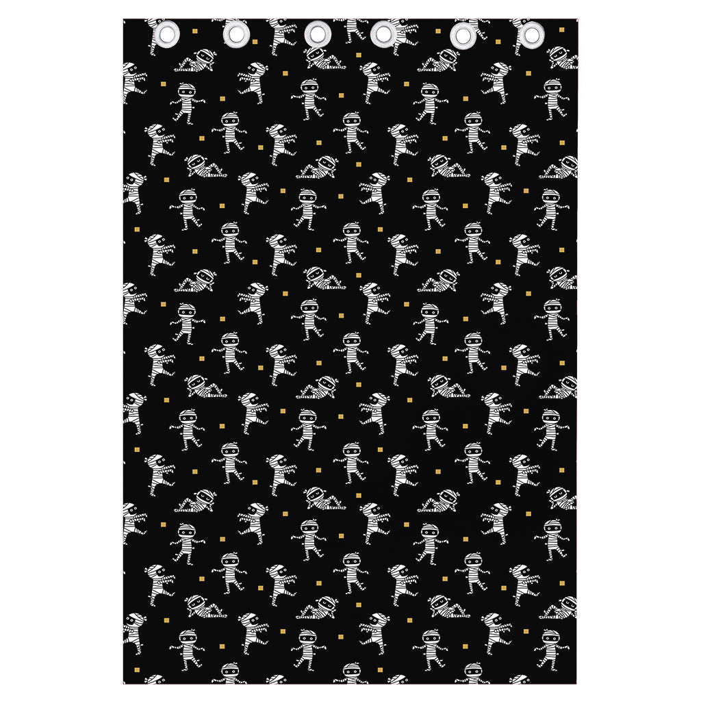 Cute Mummy Pattern Print Curtain