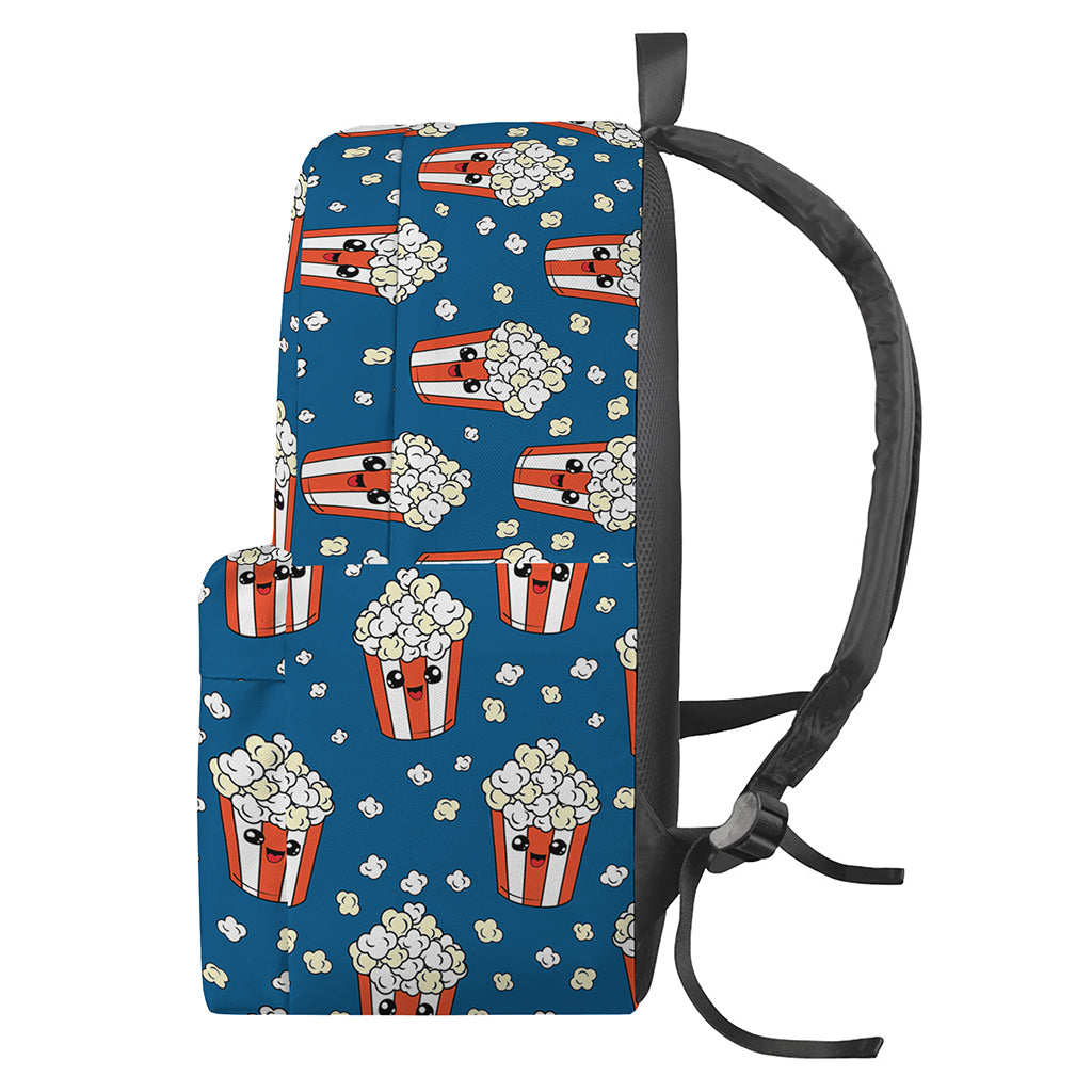 Cute Popcorn Box Pattern Print Backpack
