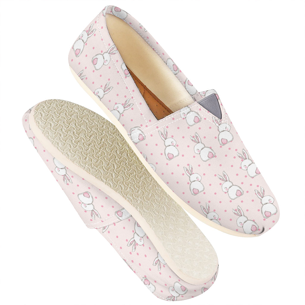 Cute Rabbit Pattern Print Casual Shoes