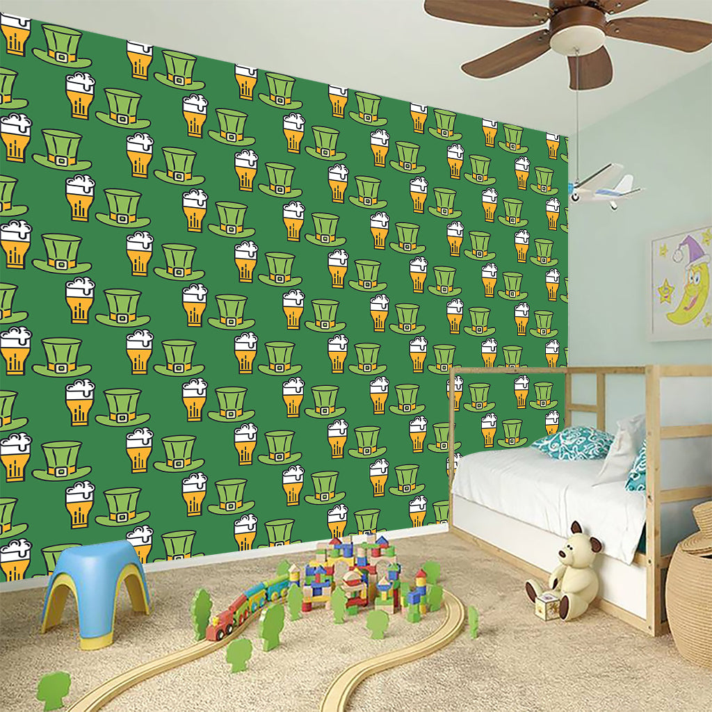 Cute Shamrock Saint Patrick's Day Print Wall Sticker