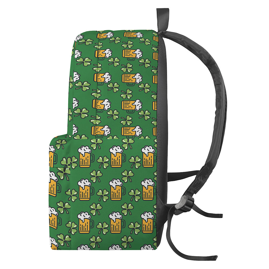 Cute St. Patrick's Day Pattern Print Backpack