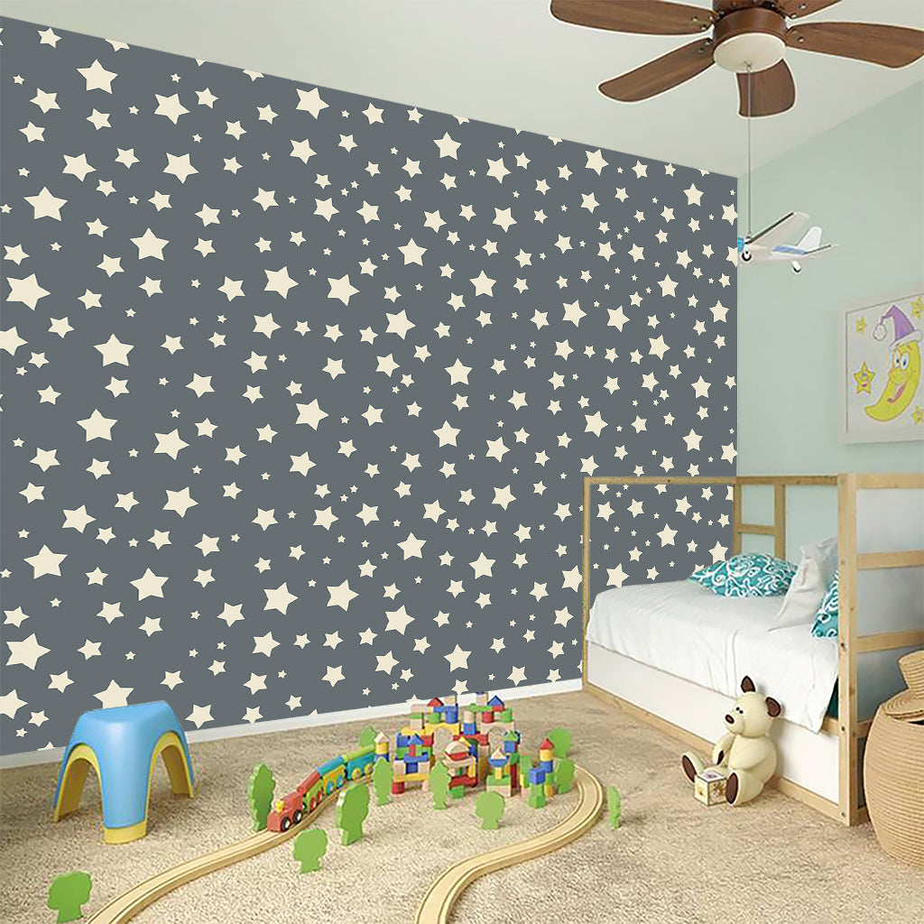 Cute Star Pattern Print Wall Sticker