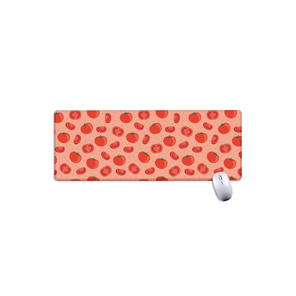 Cute Tomato Pattern Print Extended Mouse Pad