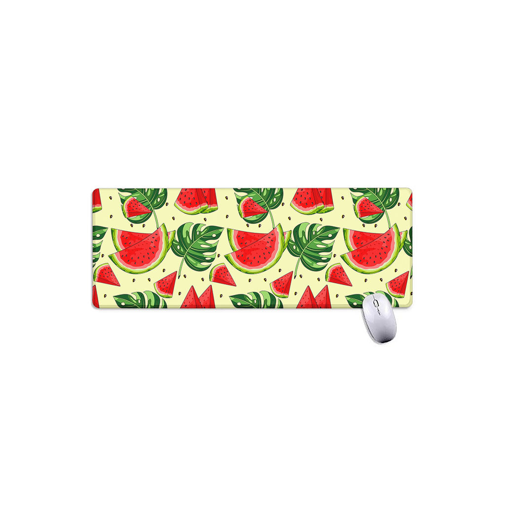 Cute Tropical Watermelon Pattern Print Extended Mouse Pad