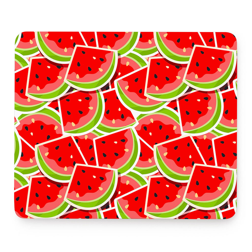 Cute Watermelon Slices Pattern Print Mouse Pad