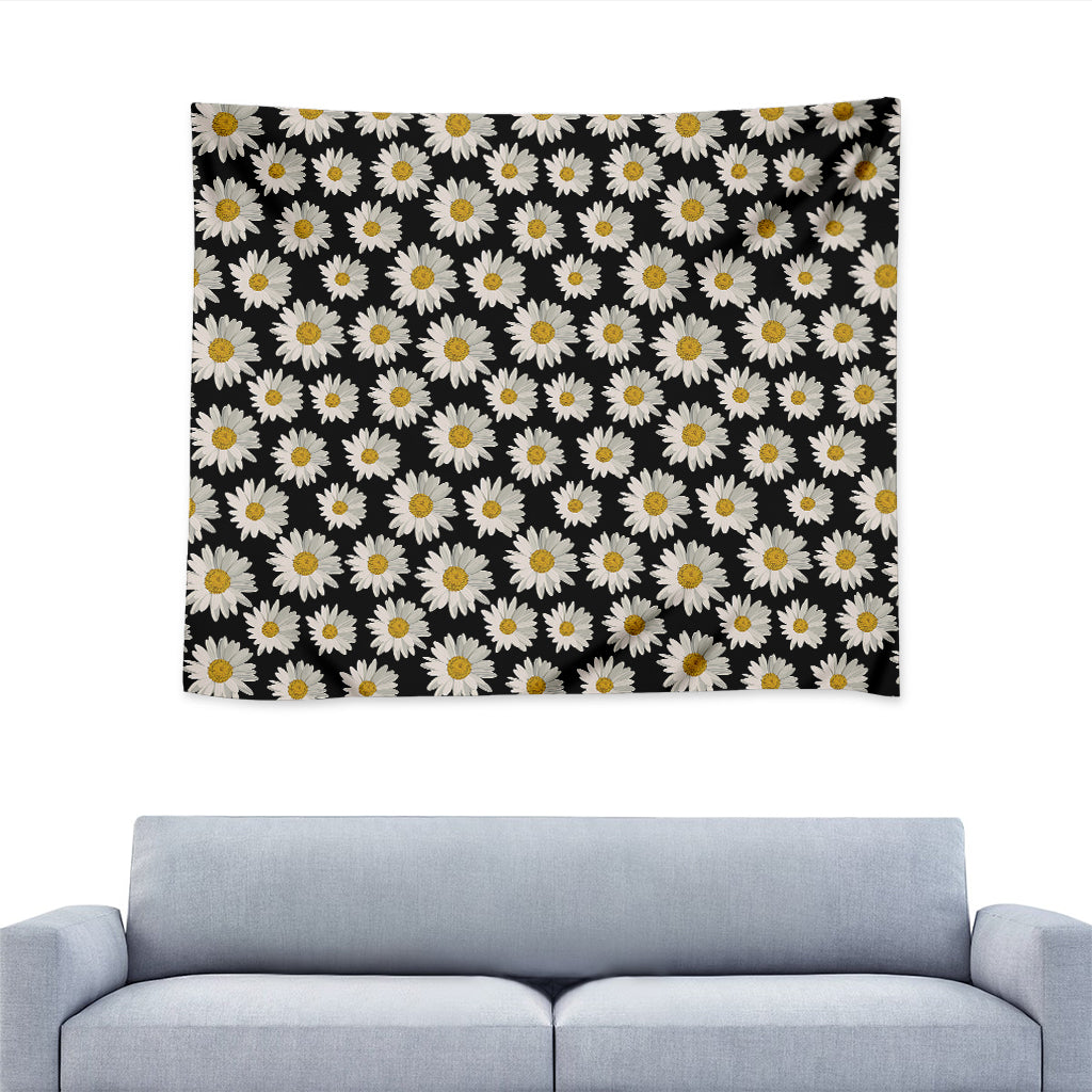 Daisy Flower Pattern Print Tapestry