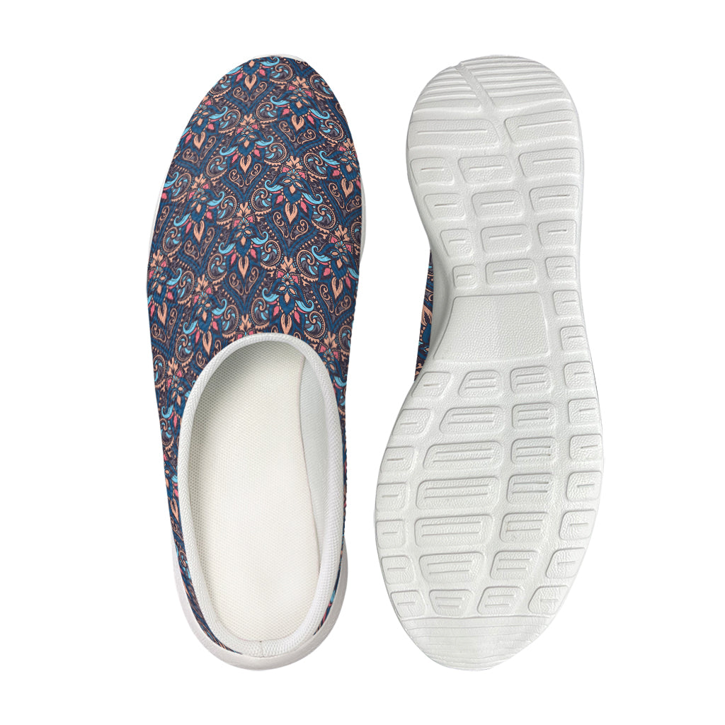 Damask Boho Pattern Print Mesh Casual Shoes