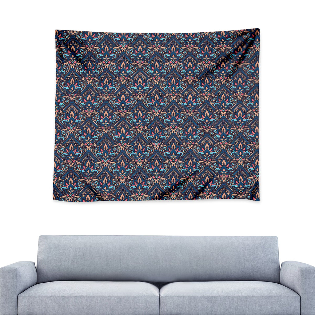 Damask Boho Pattern Print Tapestry