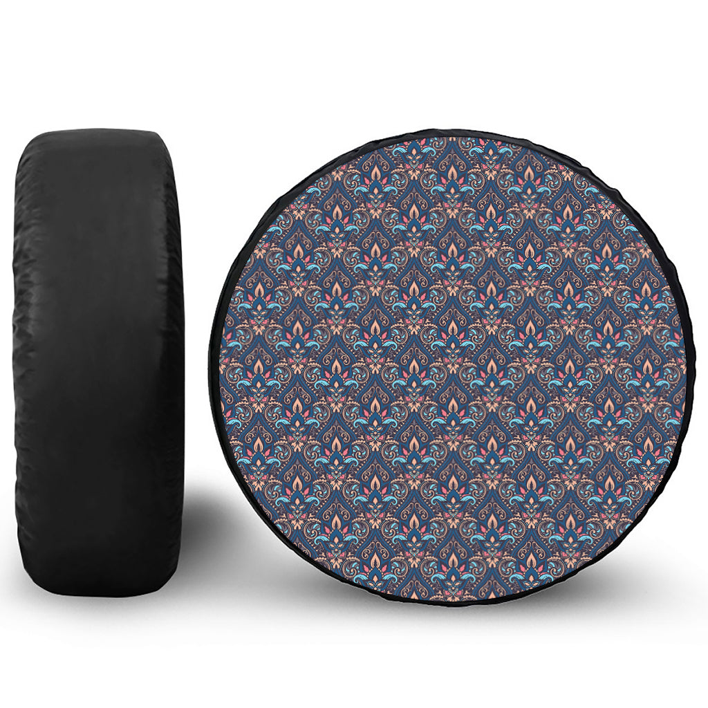 Damask Boho Pattern Print Tire Cover
