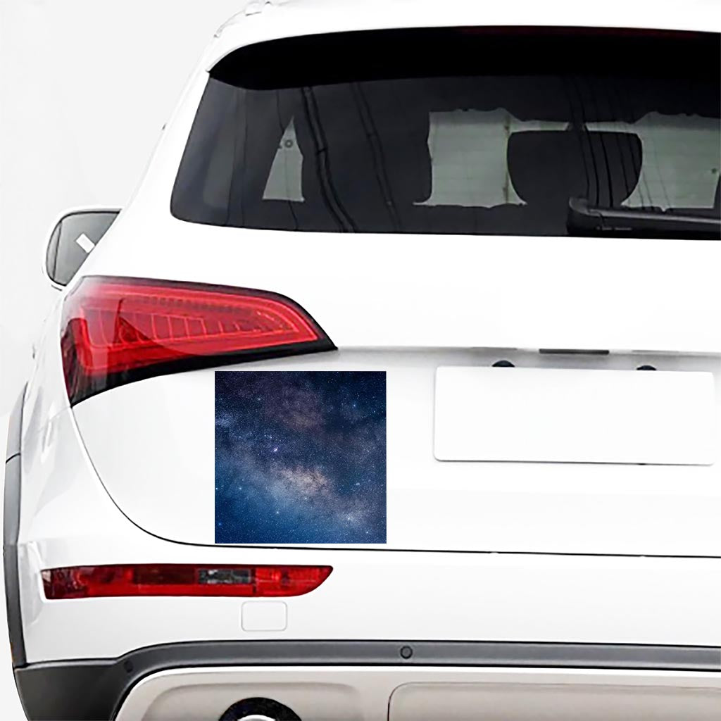 Dark Nebula Universe Galaxy Space Print Car Sticker