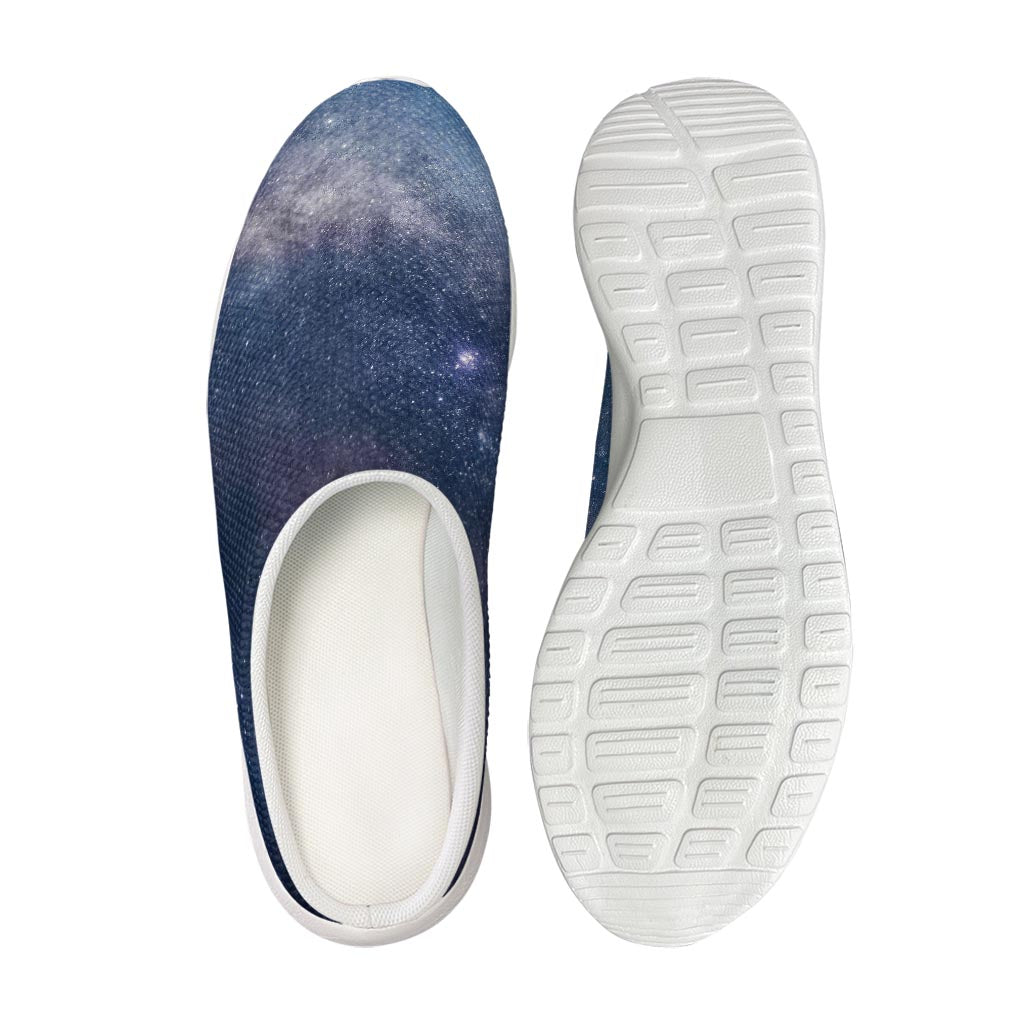 Dark Nebula Universe Galaxy Space Print Mesh Casual Shoes