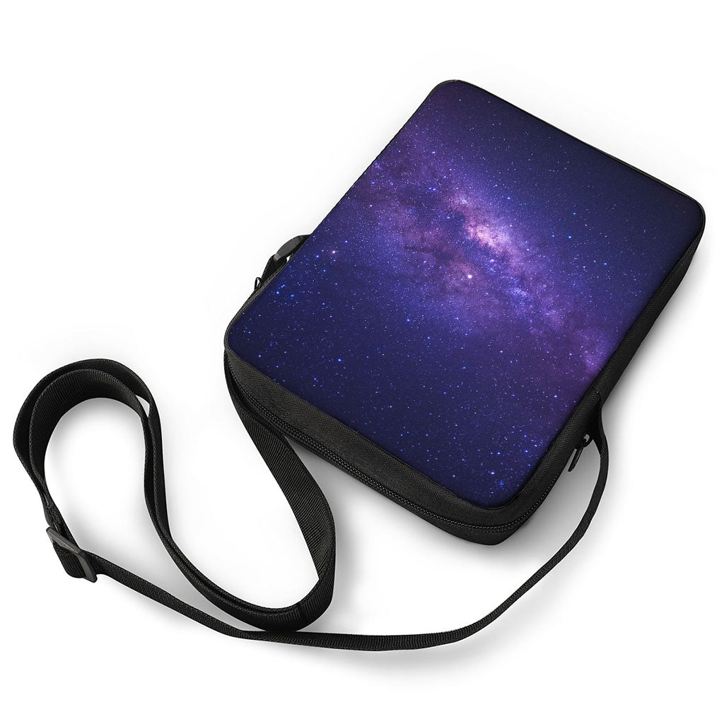 Purple Stardust Galaxy Space Print Premium Backpack